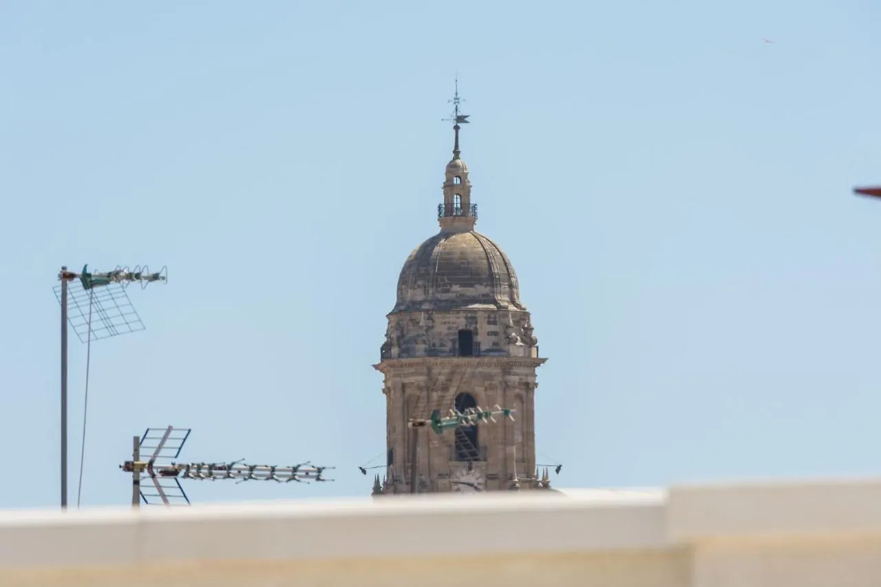 Atico Con Terraza Ac 1Hab En El Centro Y Piscina Comunitaria Lägenhet Málaga Spanien
